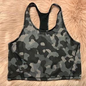 Athleta Camo Crop top